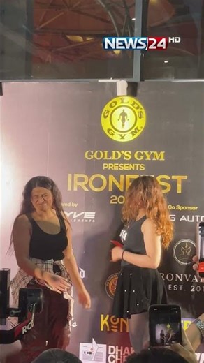 এক চড়েই কাঁপল মঞ্চ, গোল্ডস জিম পাওয়ার স্ল্যাপ কম্পিটিশন | News24 Sports