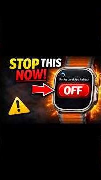 Apple Watch Ultra 2 Battery DRAIN Fix (Do This Now)