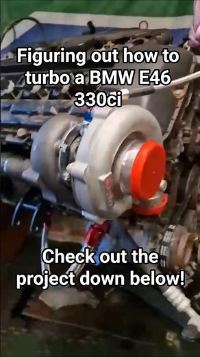 Figuring out how to turbo a BMW E46 330ci