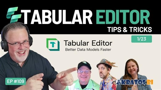 Fabric Fridays #109 - Tabular Editor Tips Tricks | Kyle A. Mueller
