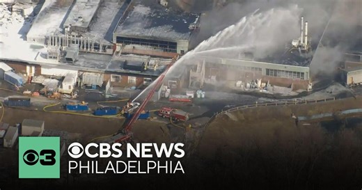 Fire continues to burn at SPS Technologies in Abington. Here's what we know so far.