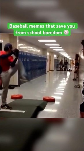 Baseball memes that save you from boredom at school #baseball #baseballboys #baseballlife