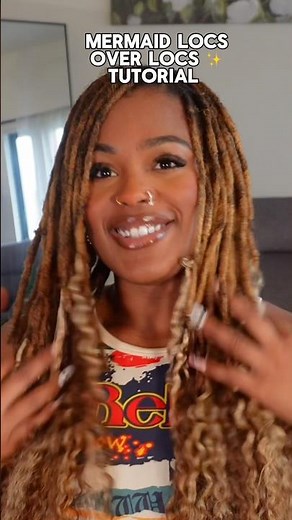 How to install Mermaid Locs install over locs 🔥#locs #locstyles