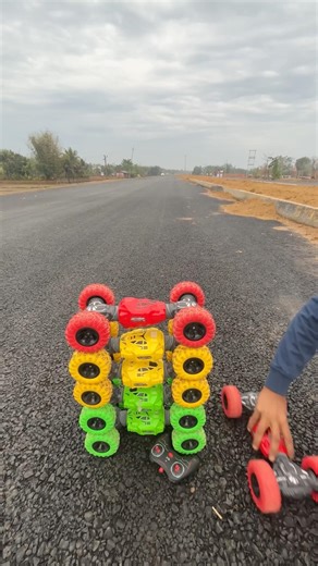 Remote Control Moka Stunt Cars Ek SathChalaya 😱