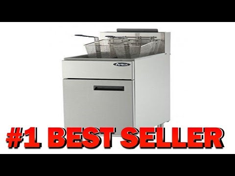 Atosa ATFS 40 Heavy Duty 40 LB Stainless Steel Deep Fryer Propane - B014RK09PY