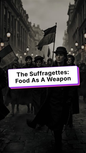 Discover the shocking tactics of the Suffragettes, who fought for their rights with incredible bravery and unyielding spirit. This hidden chapter of history reveals how they turned food into a powerful weapon against oppression.