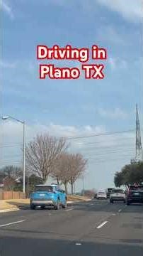Driving in Plano Texas