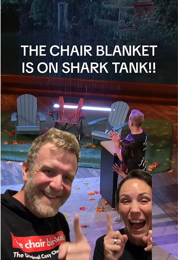 The Chair Blanket Debuts on Shark Tank!