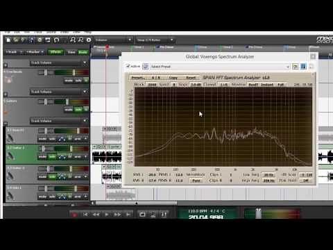 Mixcraft Mini Tip - Using A Spectrum Analyzer