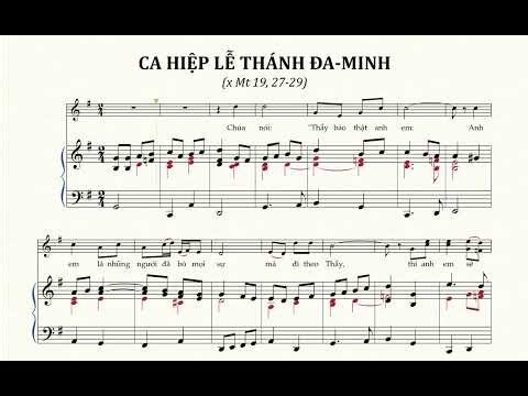 Ca hiệp lễ - Thánh Đa-minh