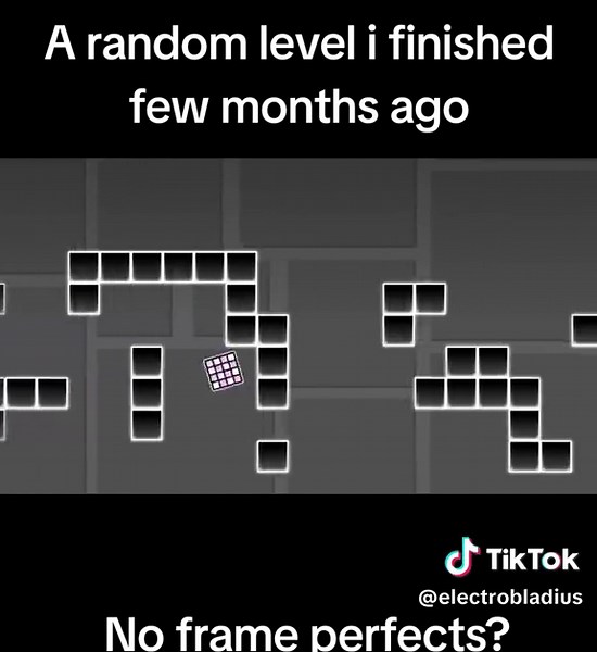 Extreme Geometry Dash Level Challenge Without Spikes