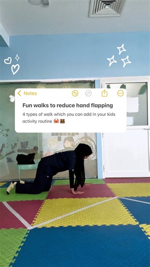 The OT Diary | Pediatric Occupational Therapist | Restless? Fidgety? Flapping ? Always moving? 🎈 Try these playful walks and make them meaningful by transferring objects from one point to... | Instagram