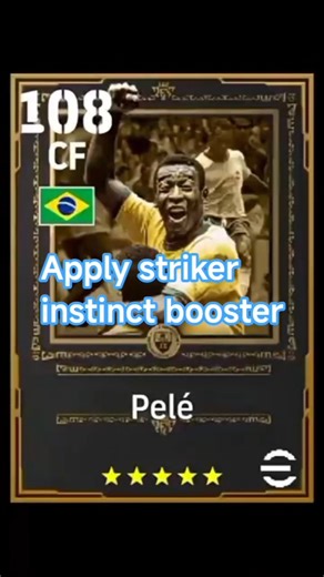 pele training & booster to max #efootball #efootball2026 #pes #shorts #pele #efootballpele #gaming