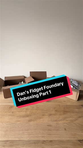 Unboxing a New Fidget Order from Dan's Fidget Foundry