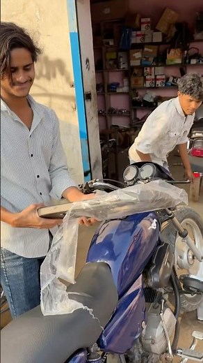 Chain cover fitting 110 90 18 tyre #punjabisong #automobile #ytshorts #shorts