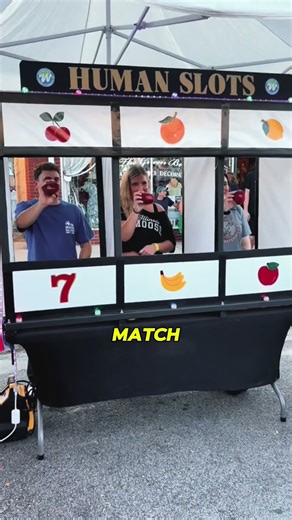 The Human Slot Machine Everyone Loves Watching
