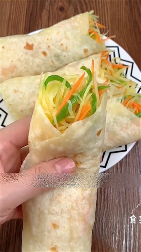 How to make easy spring rolls at home #viralvideo