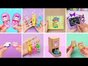 💡 Kuromi Paper Collection The MOST Creative DIY Ideas Ever & Origami Tutorial 💝 Tiny DIY Craft