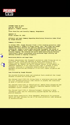 🔥 🚨 SCAM ALERT: Attorney Joseph Shinaver Files FALSE Protection Order Against Minister M.L. Kimble 💥 Court Date Nov 4, 2025 🚨 📢🧨💣 BREAKING: RETALIATION EXPOSED! 💣🧨 Attorney Joseph W. Shinaver Jr. has officially filed a false protection order against Minister Marquis L. Kimble, a nationally recognized civil rights activist and founder of FCN Watchdog Media. This retaliatory stunt is designed to suppress public evidence reporting and silence advocacy — but the truth is coming to court on 