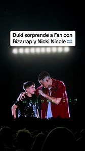 698K views · 10K reactions | Duki sorprende a Fan con Bizarrap y Nicki Nicole  | Quinientos55 | Facebook