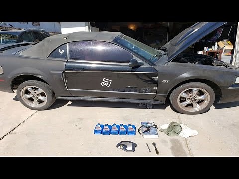 How to Change Automatic Transmission Fluid and Filter (Mustang GT 2003 - 1996-2004)
