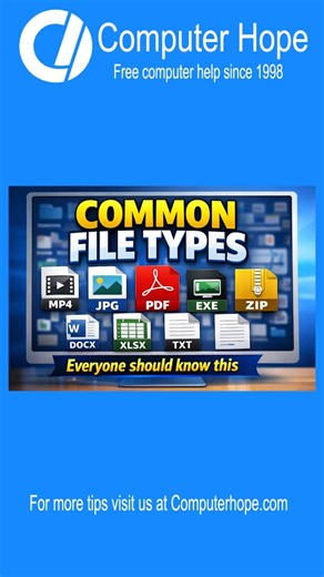 Most Common File Extensions Everyone Should Know #shorts #contentcreator #trending, #viral, #video