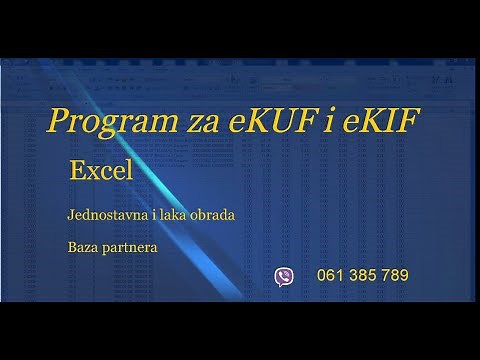 Uputstvo za elektronski KUF i KIF