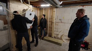 68K views · 1K reactions | #BehindTheScenes Just finished installing this tankless water heater on our project. Thank you Precise Plumbing for your help with the installation Tankless water heater from Bosch Home Comfort #TanklessWaterHeater #WaterHeater #HolmesApproved #HolmesOnHomes #Bosch_Partner | Mike Holmes | Facebook