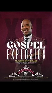 We kicked off homecoming at Alabama A&M with FIYAH last night at the Gospel Explosion! Thank you AAMU for an amazing time! To the Alabama A&M Gospel Choir, u did a fantastic job.👏🏽👏🏽 Y'all can sing with me anytime😊 #AAMUBulldogs #AAMU #AAMUGospelExplosion #bulldogsxxlhomecoming | Dr. Ricky Dillard