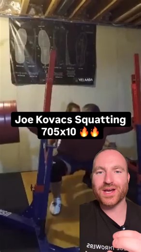 Joe Maxwell | Throws Coach | Joe Kovacs Squatting 705x10 🔥🔥 🎥: @joekovacsusa | Instagram