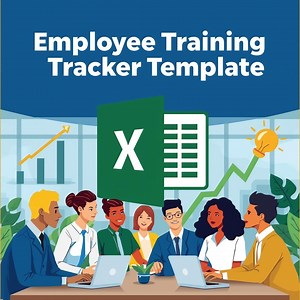 Employee Training Tracker Excel Template: Staff Development Spreadsheet - Etsy