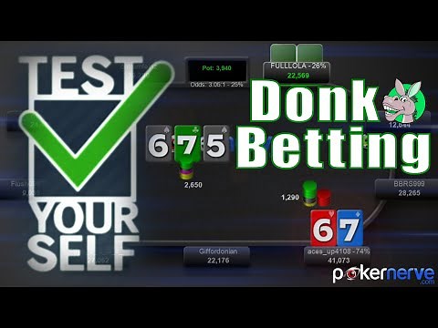 Donk Bet Practice Using a GTO Approach (Donk Betting Strategy P2)