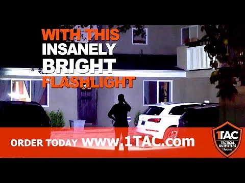 TC1200 Tactical Flashlight- TV Commercial Spot