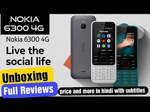Nokia 6300 4G 2021 Mobile Phone Full Review, New Latest Nokia,WiFi,Youtube, #6300 #nokia6300 #nokia