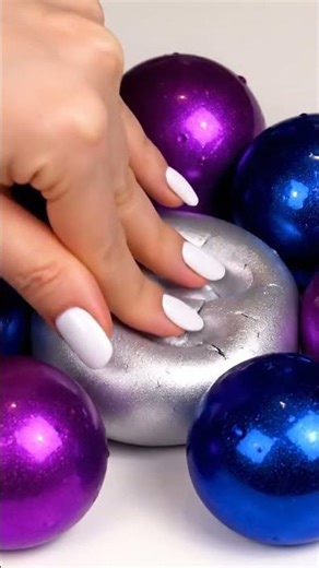 🎈 “Colorful Slime Balls Fun | Relaxing & Crunchy Sounds”