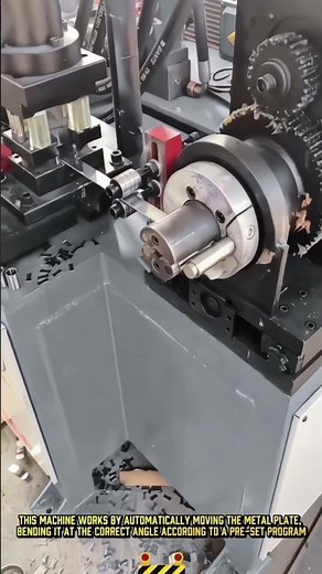 Work Process Plate Bending for Metal Forming #dailywork #machine