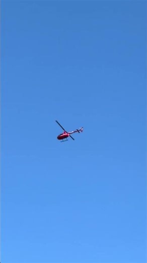 Helicopter at Walmart ￼