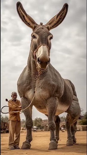 The Most Powerful Donkey You’ll Ever See 😱🔥🐴