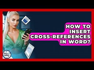 How To Insert Cross-references In Word? - Docs and Sheets Pro