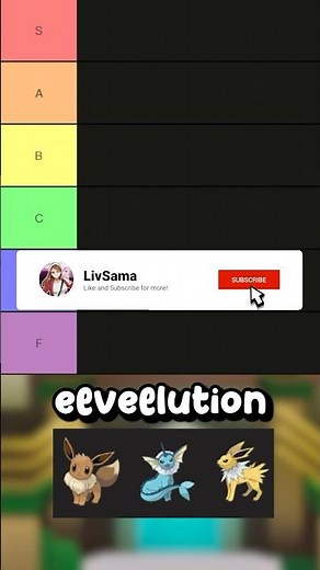 Ranking the BEST Eeveelution!