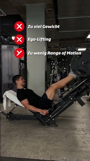 We see this leg press mistake every day at our gym.