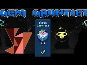 Geometry Dash - Gem Gauntlet(all levels + all Coins)