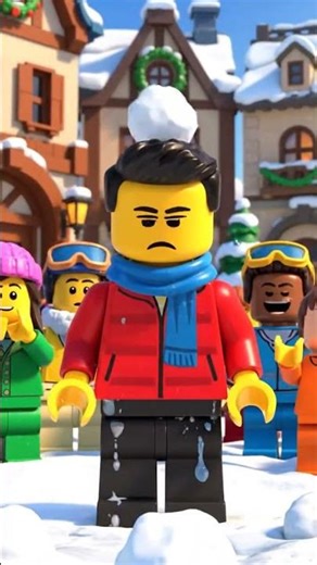 Lego Holiday War: Random Acts of Christmas Pranks & Hilarious Chases!