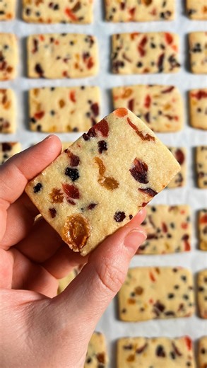 Cecilia Tolone on Instagram: "Fruitcakekakor | dried fruit cookies inspired by English fruit cake | 7 Days of Christmas Cookies Day 4 Recipe on Substack! Link in bio or go to ceciliatolone.substack.com and look for the post titled “Christmas Cookies Box 2025” #7daysofchristmascookies #fruitcake #cookies"
