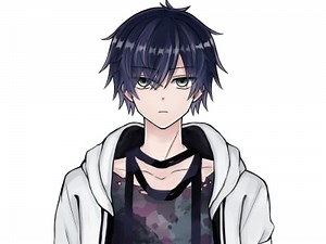 An attractive live2d vtuber, 2d vtuber, 2d vtuber animation