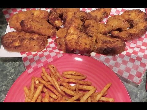SPICY, CRISPY, Air Fryer CATFISH / ANDY'S Hot Fish Breading - #3949