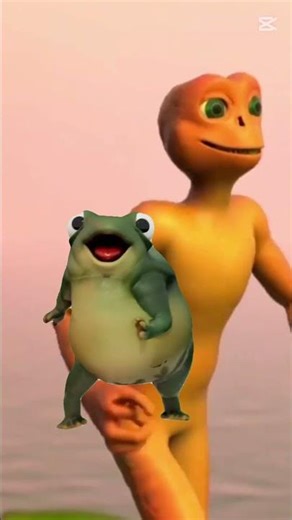 Dancing Green Alien Dance