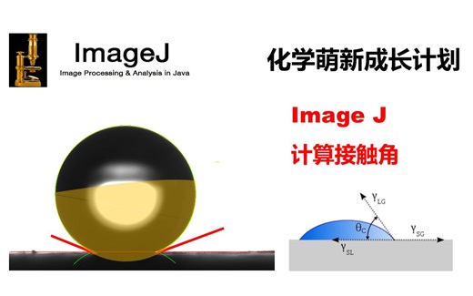 【某骜】ImageJ 计算接触角 - 50