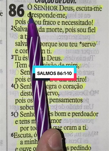 Salmos 86:1-6 #biblia #versiculo #cura #milagre #proposito