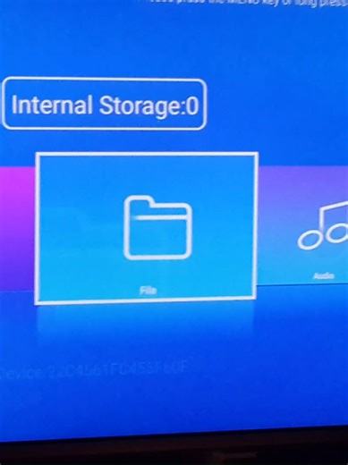 ANDROID TV BOX Usb menu